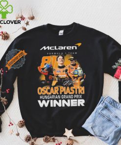 Oscar Piastri Hungarian Grand Prix Winner Signature shirt