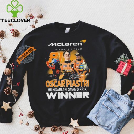 Oscar Piastri Hungarian Grand Prix Winner Signature shirt
