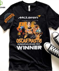 Oscar Piastri Hungarian Grand Prix Winner Signature shirt