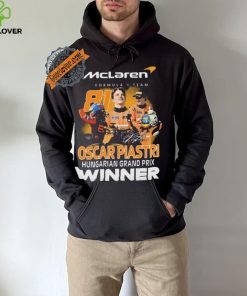 Oscar Piastri Hungarian Grand Prix Winner Signature shirt