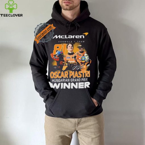 Oscar Piastri Hungarian Grand Prix Winner Signature shirt