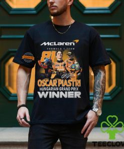 Oscar Piastri Hungarian Grand Prix Winner T Shirt