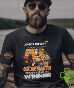 Oscar Piastri Hungarian Grand Prix Winner T Shirt