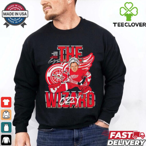 Osgood Wizard Detroit Red Wings Hockeytown Throwback Night shirt