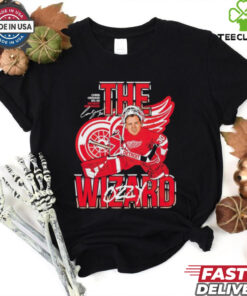 Osgood Wizard Detroit Red Wings Hockeytown Throwback Night shirt