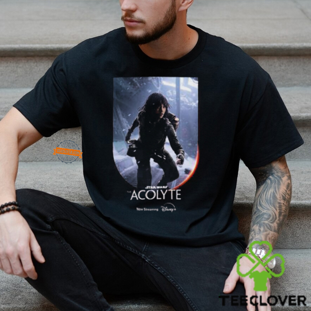 Osha And Pip Character In Star Wars The Acolyte Now Streaming On Disney Unisex T Shirt Osha And Pip Character In Star Wars The Acolyte Now Streaming On Disney Unisex T Shirt
