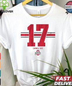 Osu Football Carnell Tate 17 Stripe T shirt