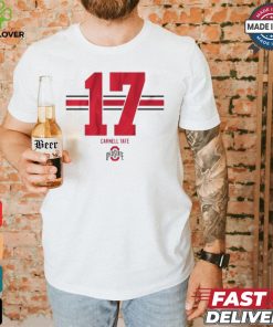 Osu Football Carnell Tate 17 Stripe T shirt