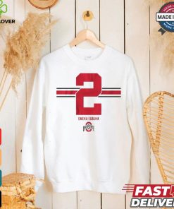 Osu Football Emeka Egbuka 2 Stripe T shirt