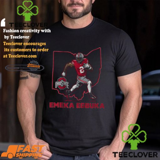 Osu Football Emeka Egbuka State Star Shirt