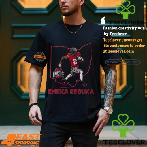 Osu Football Emeka Egbuka State Star Shirt