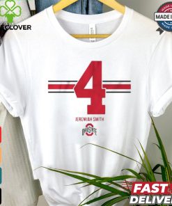 Osu Football Jeremiah Smith 4 Stripe T shirt