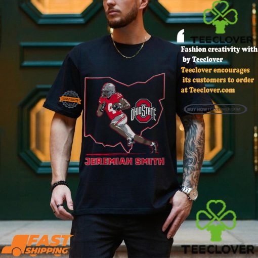 Osu Football Jeremiah Smith State Star Shirt