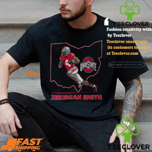 Osu Football Jeremiah Smith State Star Shirt