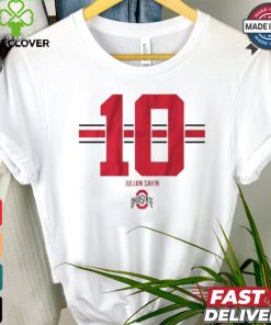 Osu Football Julian Sayin 10 Stripe T shirt