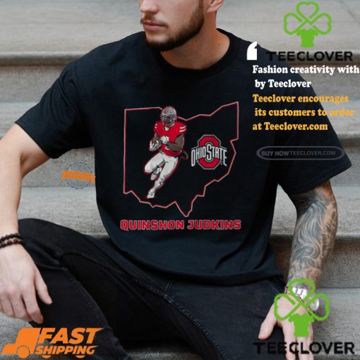 Osu Football Quinshon Judkins State Star Shirt