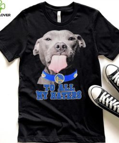 Pitbull Golden State Warriors To All My Haters Shirt