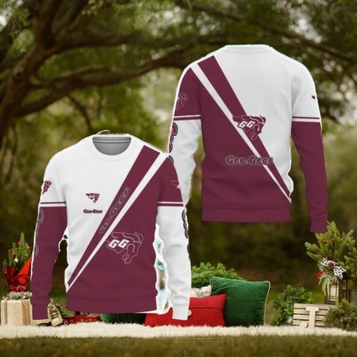 Ottawa Gee Gees Style Knitted Christmas Sweater For Fans