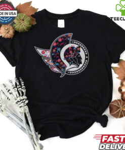 Ottawa Senators Dia De Los Muertos 2024 T Shirt