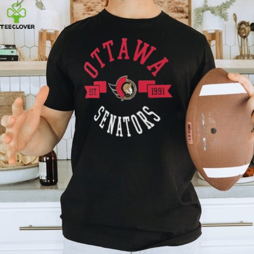 Ottawa Senators G III 4Her by Carl Banks Black City T Shirt