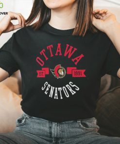 Ottawa Senators G III 4Her by Carl Banks Black City T Shirt