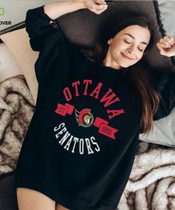 Ottawa Senators G III 4Her by Carl Banks Black City T Shirt