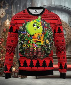 Ottawa Senators Grinch Hug Christmas Ugly Sweater