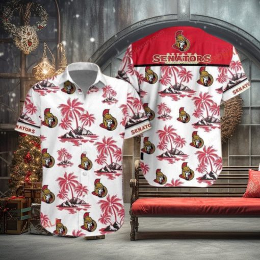 Ottawa Senators Hawaiian Shirt, Perfect for NHL Fans