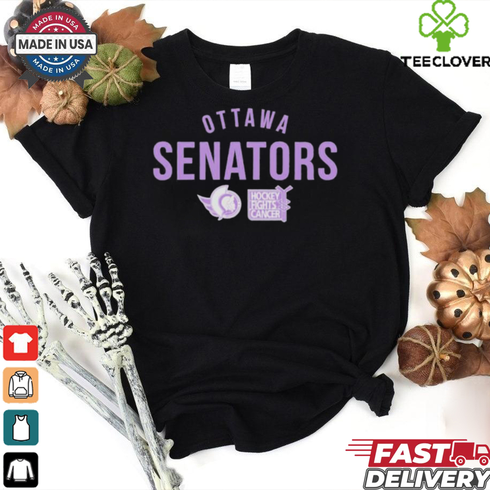 Ottawa Senators Hockey Fights Cancer 2024 Shirt Ottawa Senators Hockey Fights Cancer 2024 Shirt