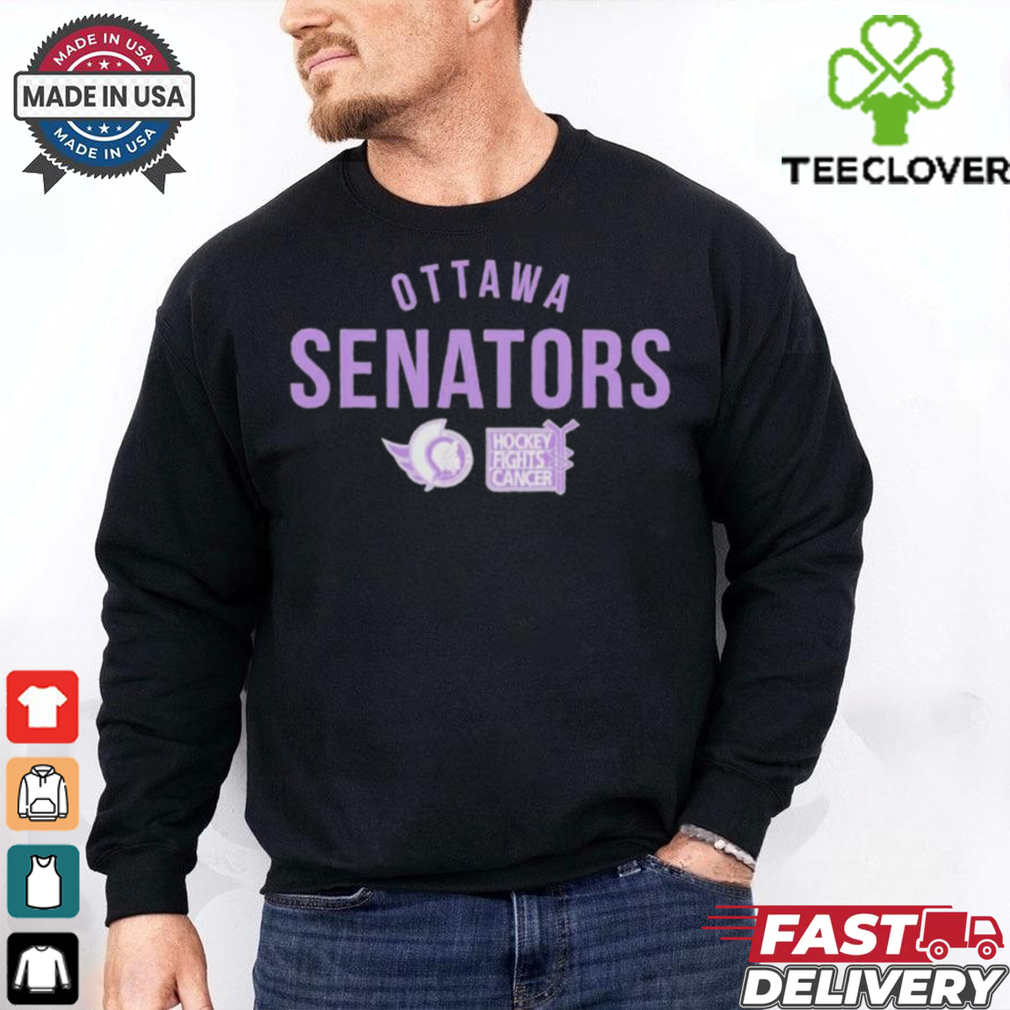 Ottawa Senators Hockey Fights Cancer 2024 Shirt Ottawa Senators Hockey Fights Cancer 2024 Shirt