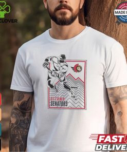Ottawa Senators Starter White Player Grid T Shirt