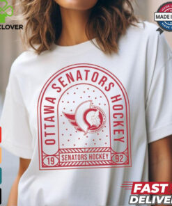 Ottawa Senators Uphill Stained Glass T Shirt