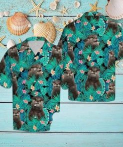 Otter Tropical Hawaiian Shirt