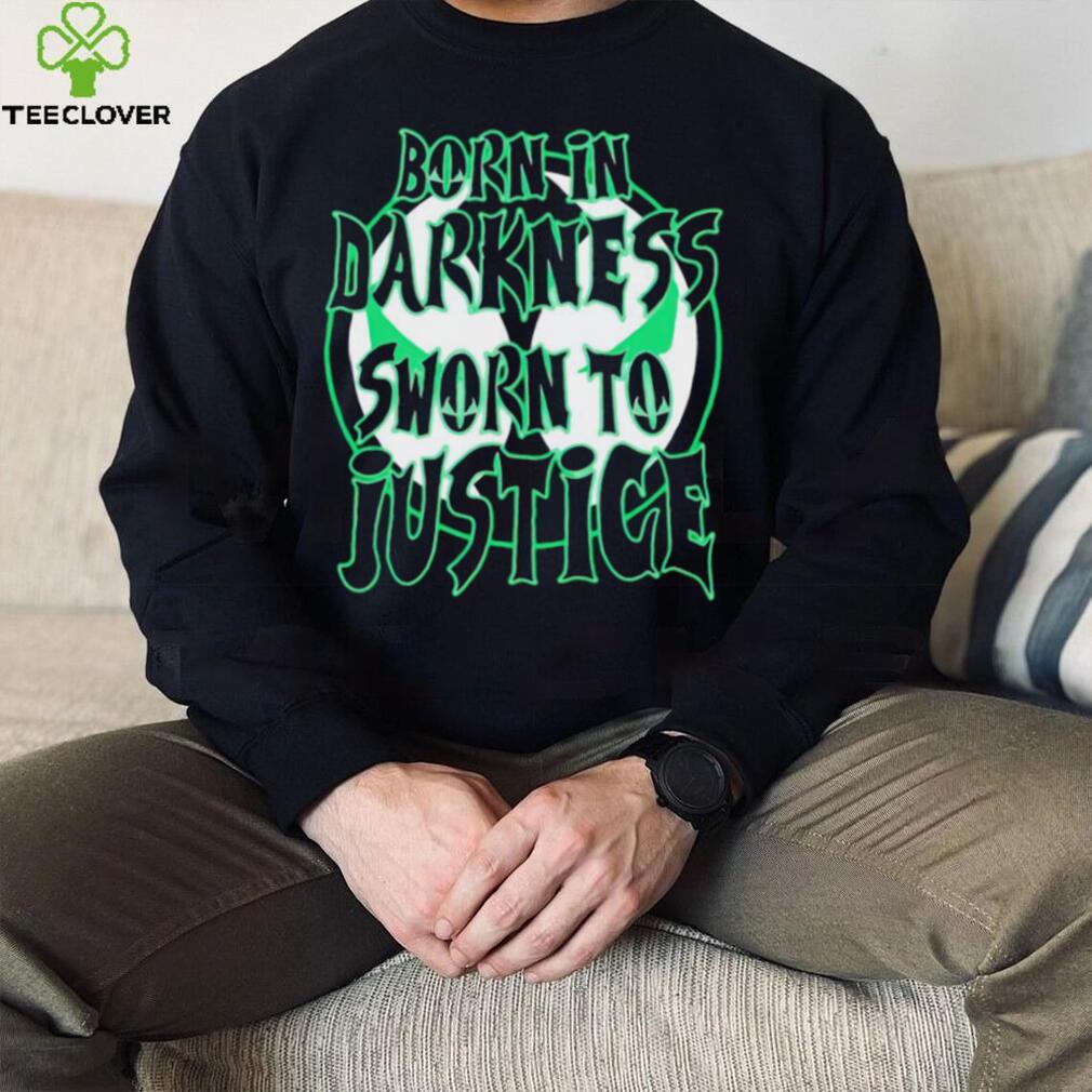 Born in Darkness sworn to Justice logo shirt Born in Darkness sworn to Justice logo shirt