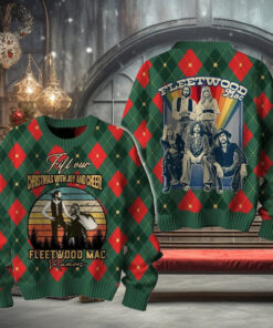 Our Christmas With Joy And Cheer Fleetwood Mac Ugly Sweater
