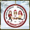 New Orleans Saints Custom Snoopy Peanuts Christmas Ornament Xmas Tree Decorations
