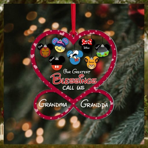 Our Greatest Blessings Call Us, Personalized Ornament