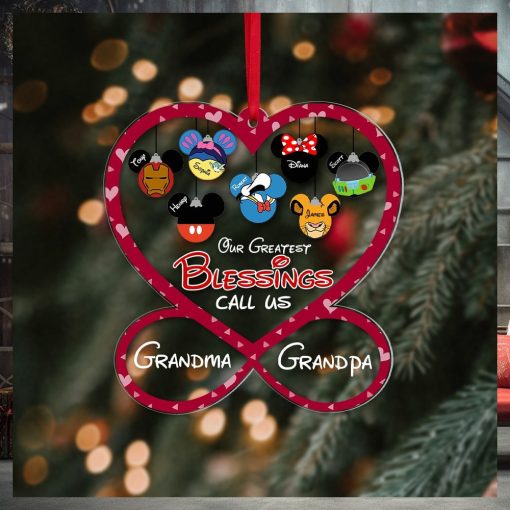 Our Greatest Blessings Call Us, Personalized Ornament