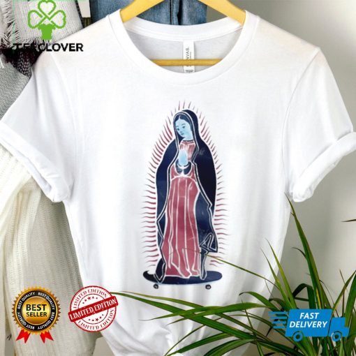 Our Lady Of Guadalupe On Skateboard Shirt