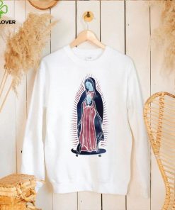 Our Lady Of Guadalupe On Skateboard Shirt