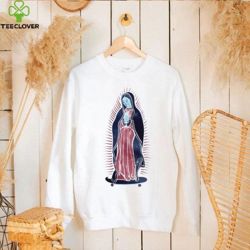 Our Lady Of Guadalupe On Skateboard Shirt