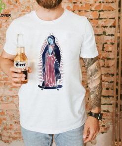 Our Lady Of Guadalupe On Skateboard Shirt