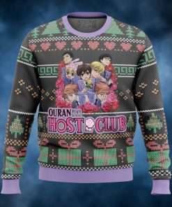 Ouran High School Alt Ugly Christmas Sweater