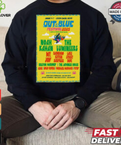 Out Of The Blue Festival Riviera Cancun Mexico January 4 7 2025 Poster Shirt