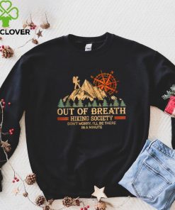 Out of breath hiking society T Shirt (1)