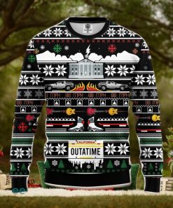 Outatime Ugly Christmas Sweater Amazing Gift Men And Women Christmas Gift