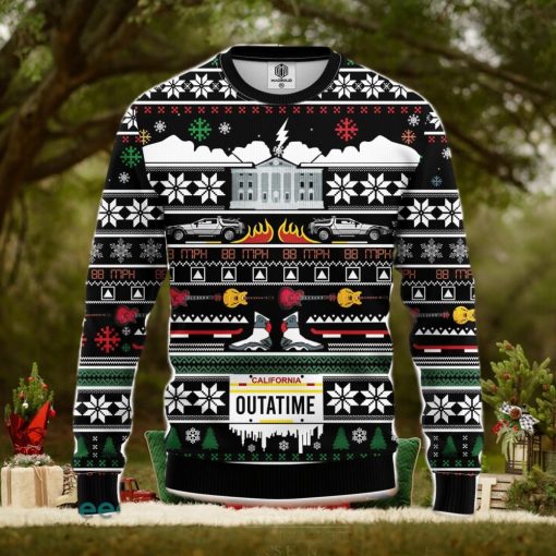 Outatime Ugly Christmas Sweater Amazing Gift Men And Women Christmas Gift