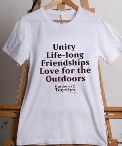 Outdoors Together Cincinnati unity life long friendships love for the outdoors logo hoodie, sweater, longsleeve, shirt v-neck, t-shirt