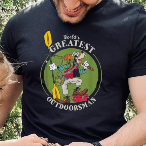 Outdoorsman Fathers Day Goofy Dog Disney Unisex Sweatshirt