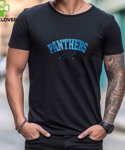 Outerstuff Nfl Youth Girls Carolina Panthers Show Love Sequin Logo V Neck T Shirt